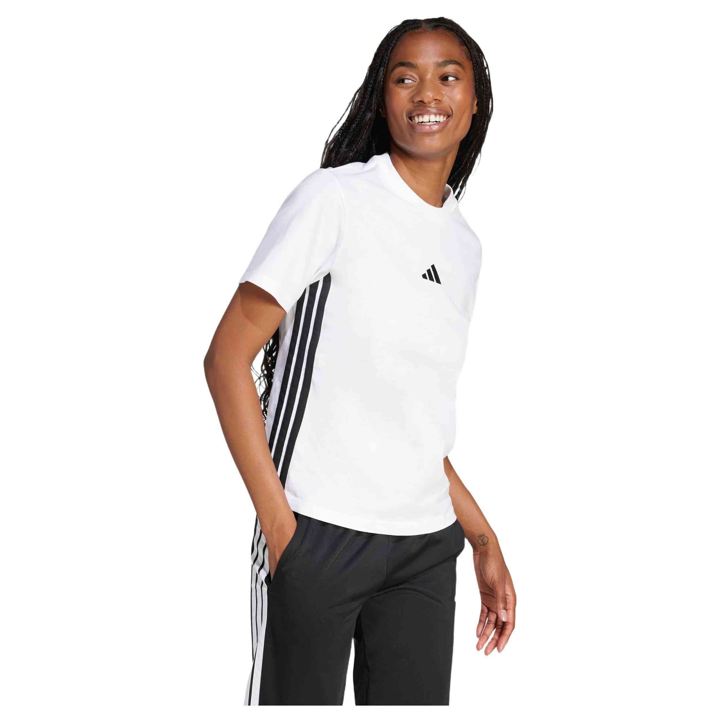 Camiseta De Manga Corta Adidas 3 Stripes