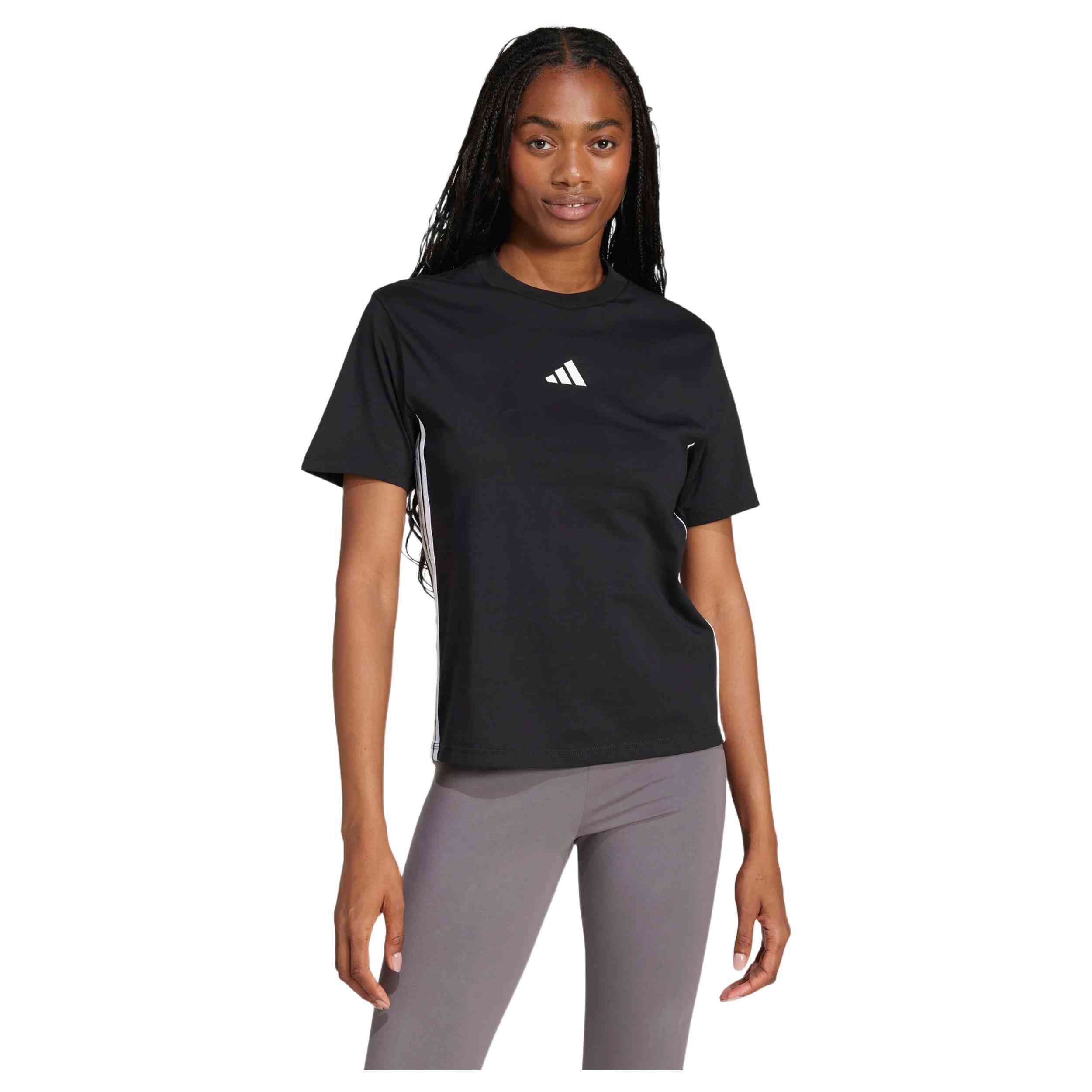 Camiseta De Manga Corta Adidas Essentials 3-Stripes