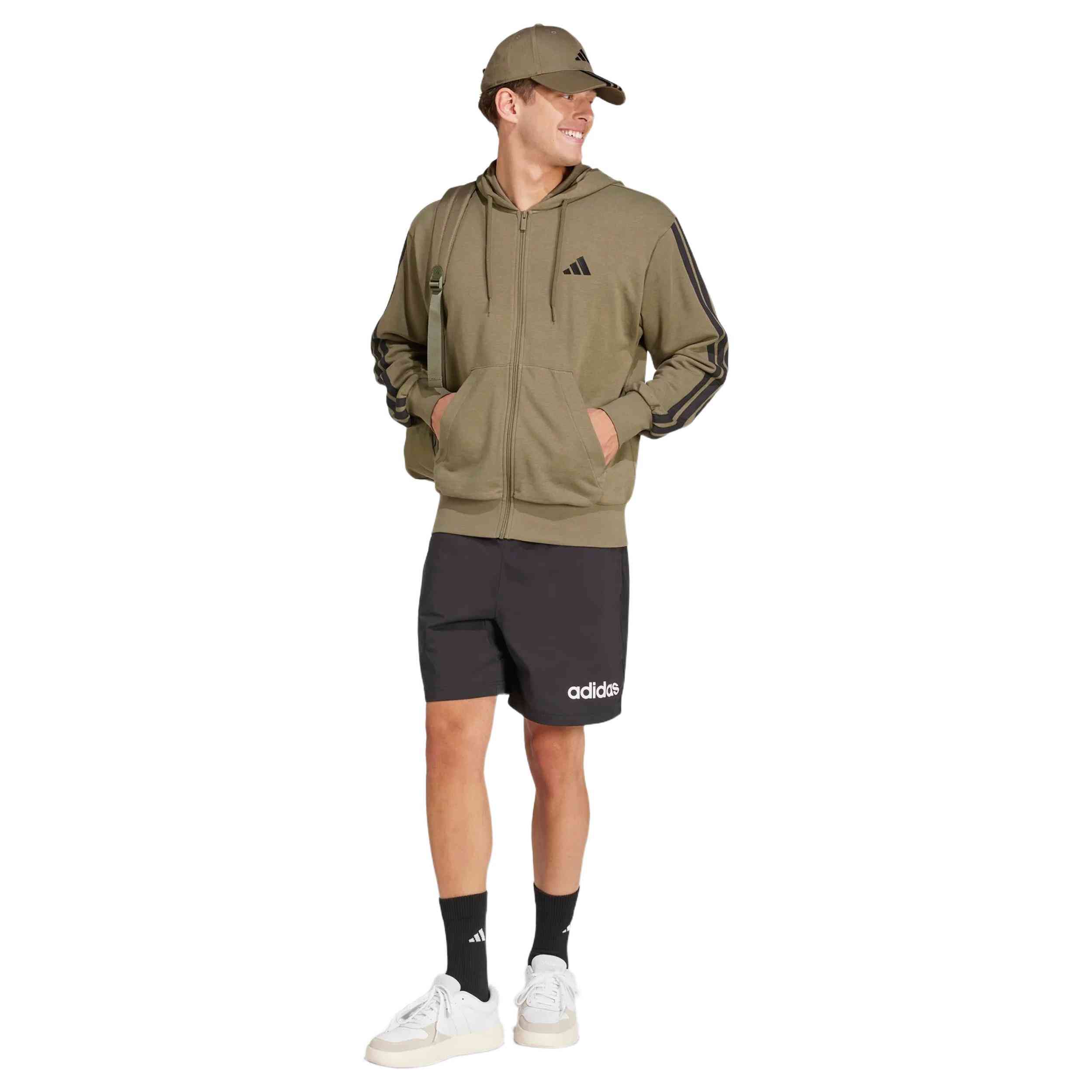 Chaqueta Adidas 3 Stripes French Terry