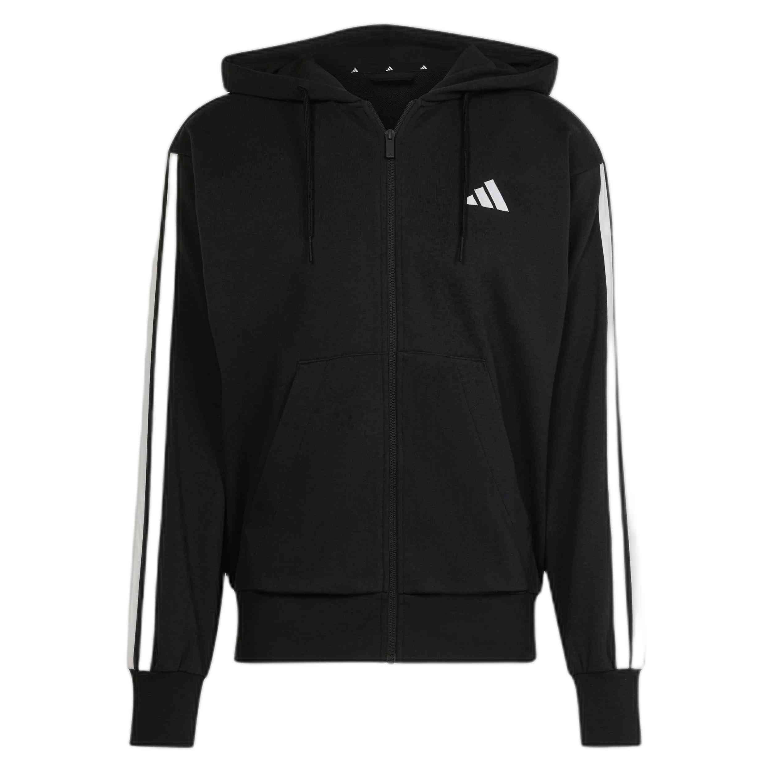 Sudadera Con Capucha Adidas 3 Stripes French Terry