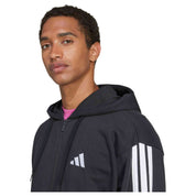 Sudadera Con Capucha Adidas 3 Stripes French Terry