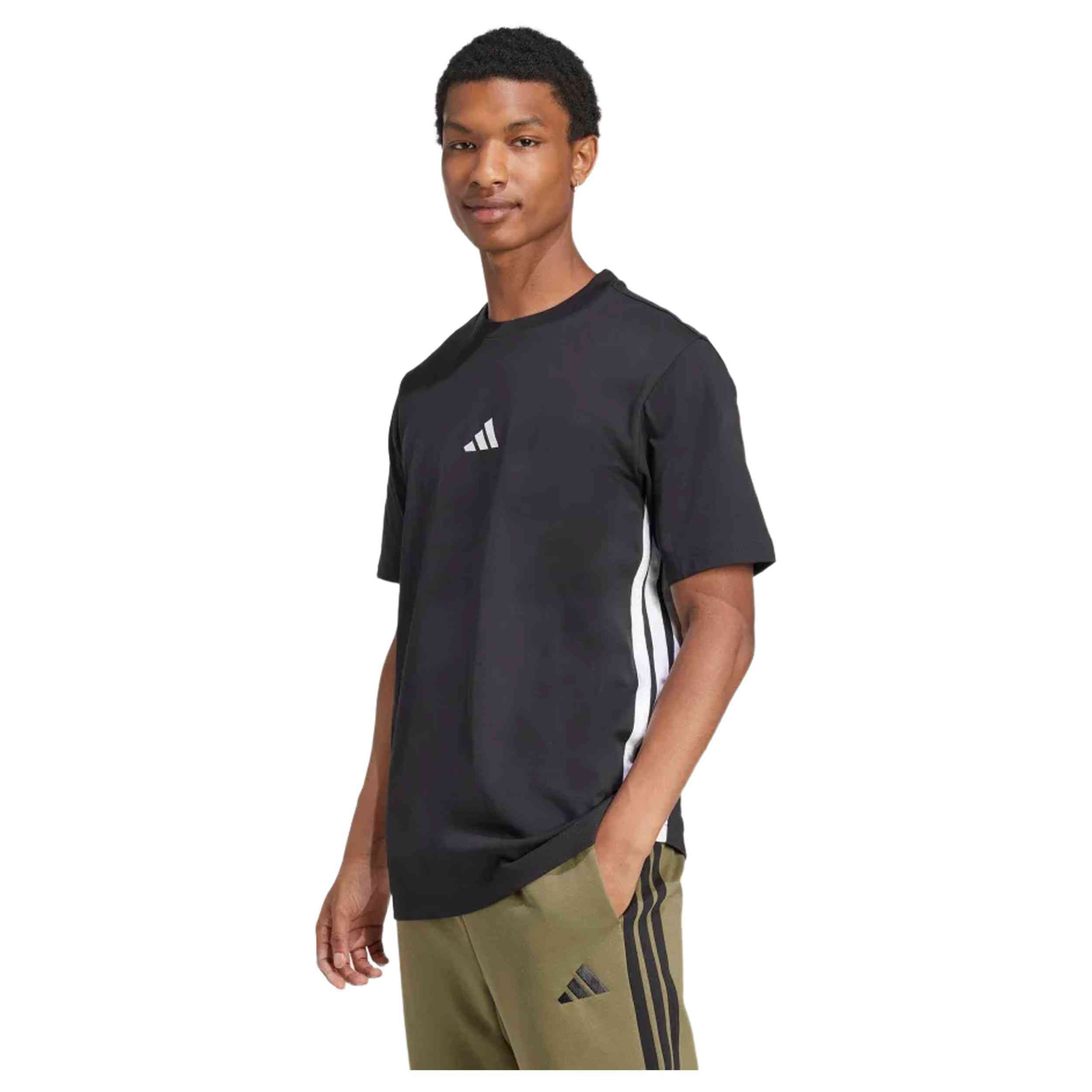 Camiseta De Manga Corta Adidas 3 Stripes