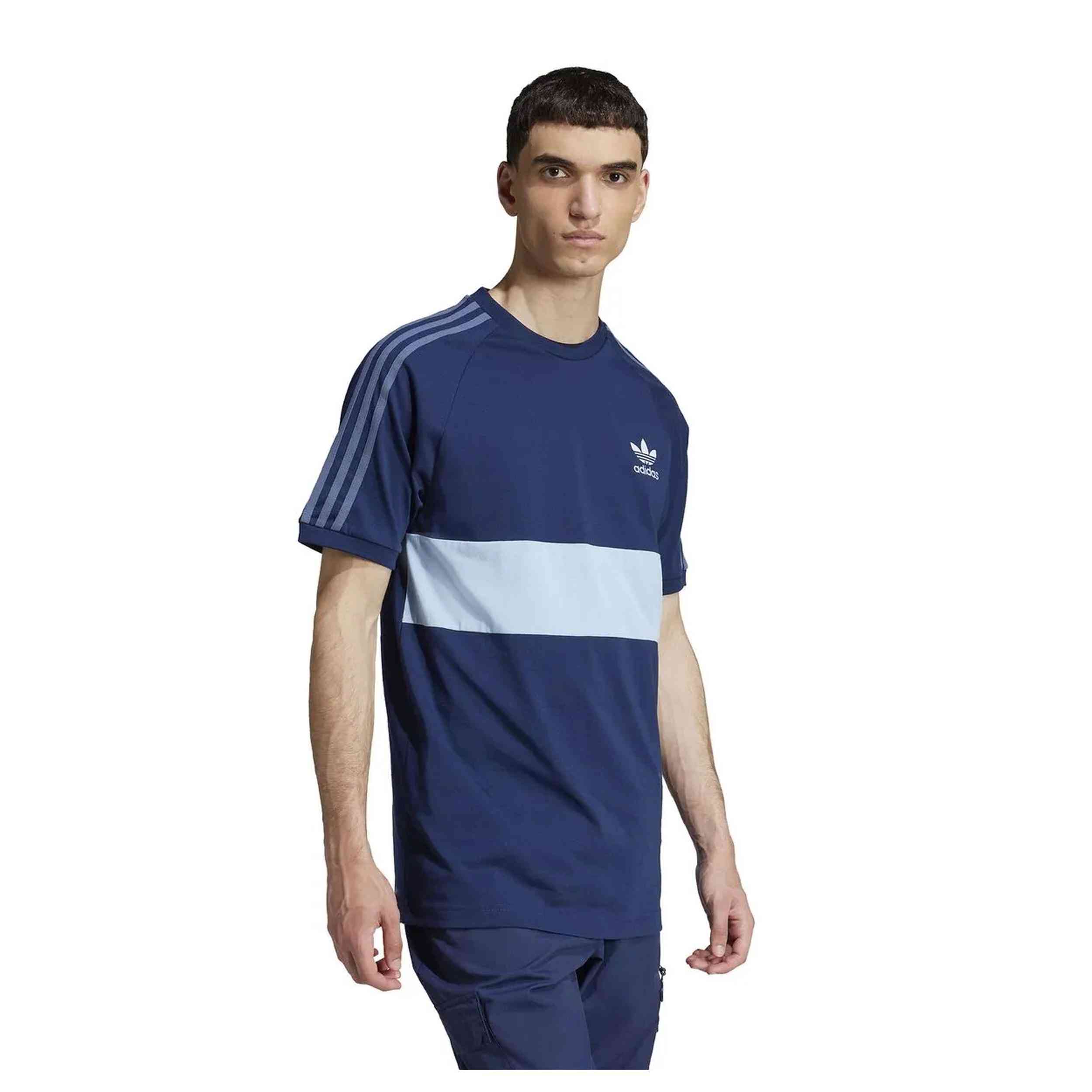 Camiseta De Manga Corta Adidas Originals 3 Stripes Panel