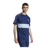 Adidas Originals 3 Stripes Panel Short-Sleeve T-Shirt