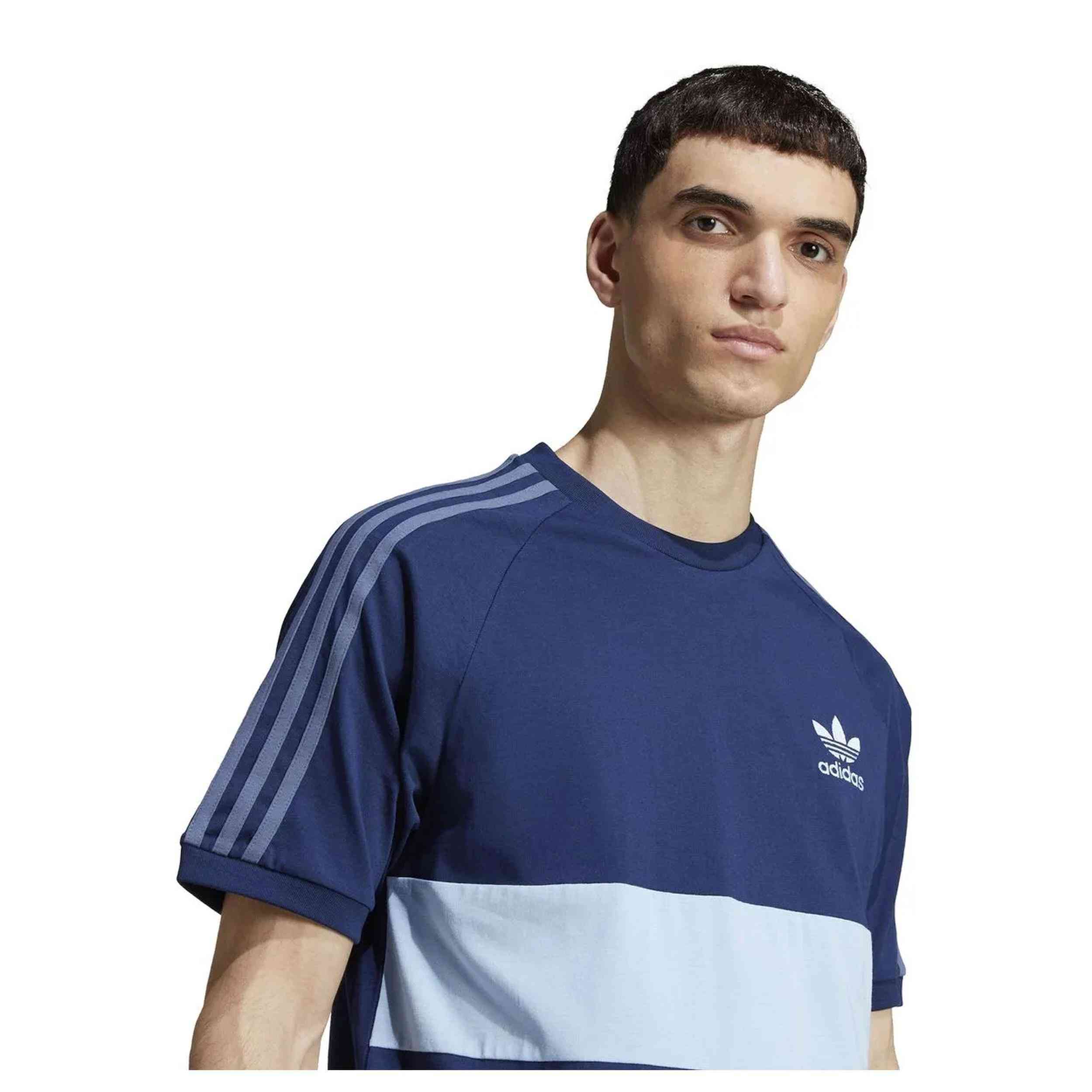 Camiseta De Manga Corta Adidas Originals 3 Stripes Panel