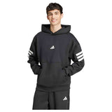 Sudadera Con Capucha Adidas  negro