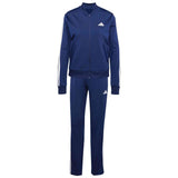 Chandals Adidas Chándal Adidas Essentials 3-Stripes Azul Marino Blanco Mujer