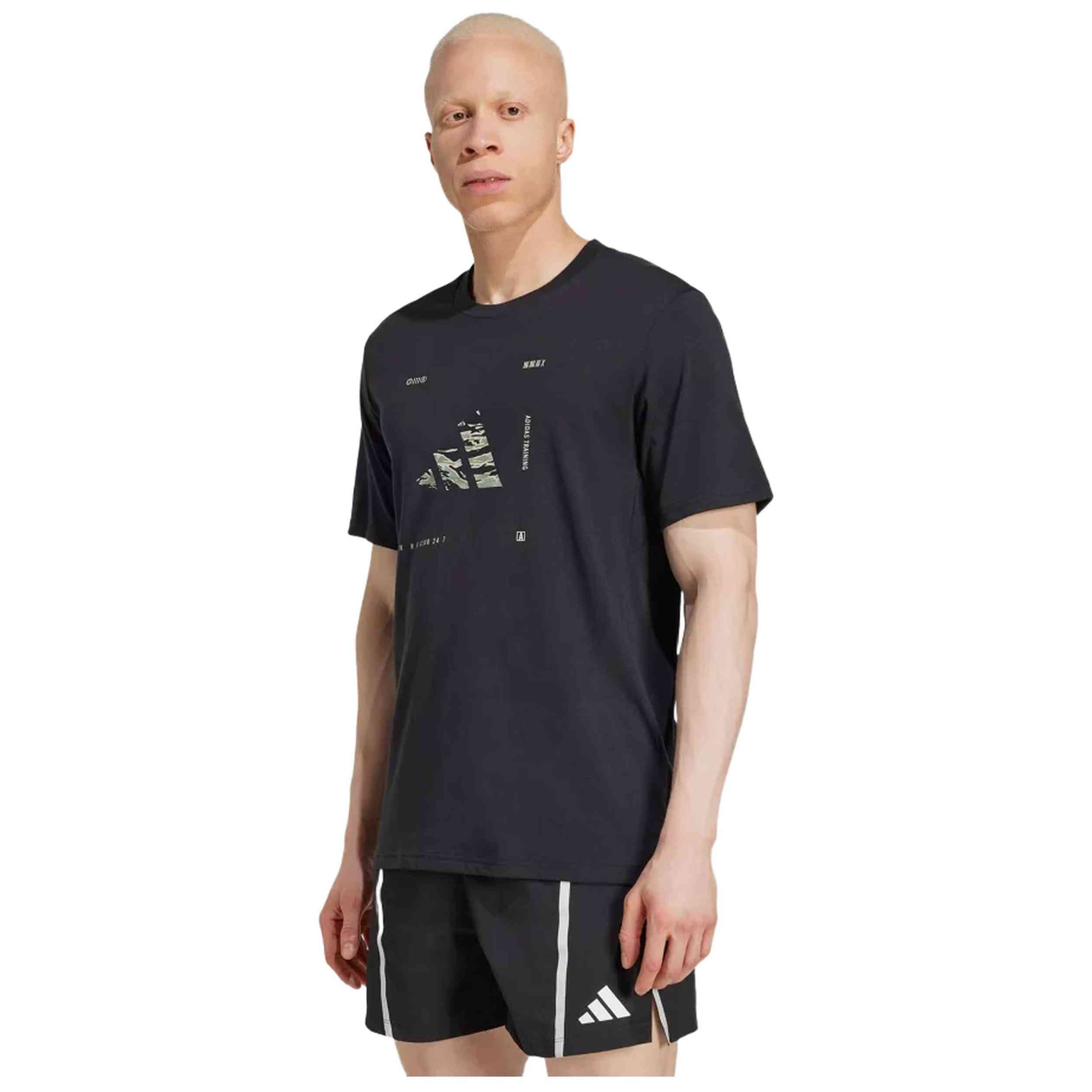 Camiseta De Manga Corta Adidas Climacool Logo Graphic