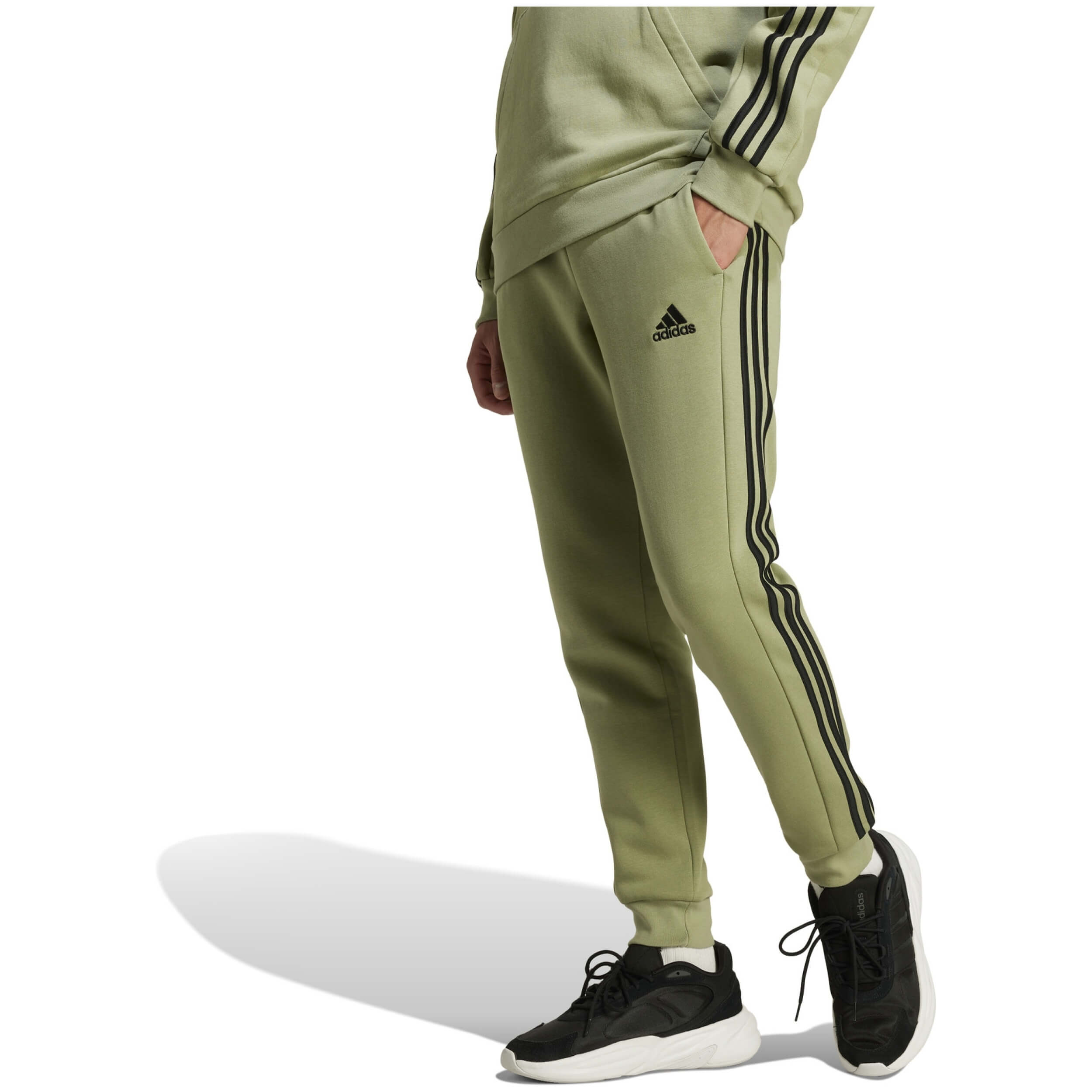 Pantalon Largo Adidas Essentials French Terry 3-Stripes