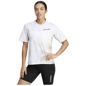 Camiseta De Manga Corta Adidas Terrex Dames Multi Aop