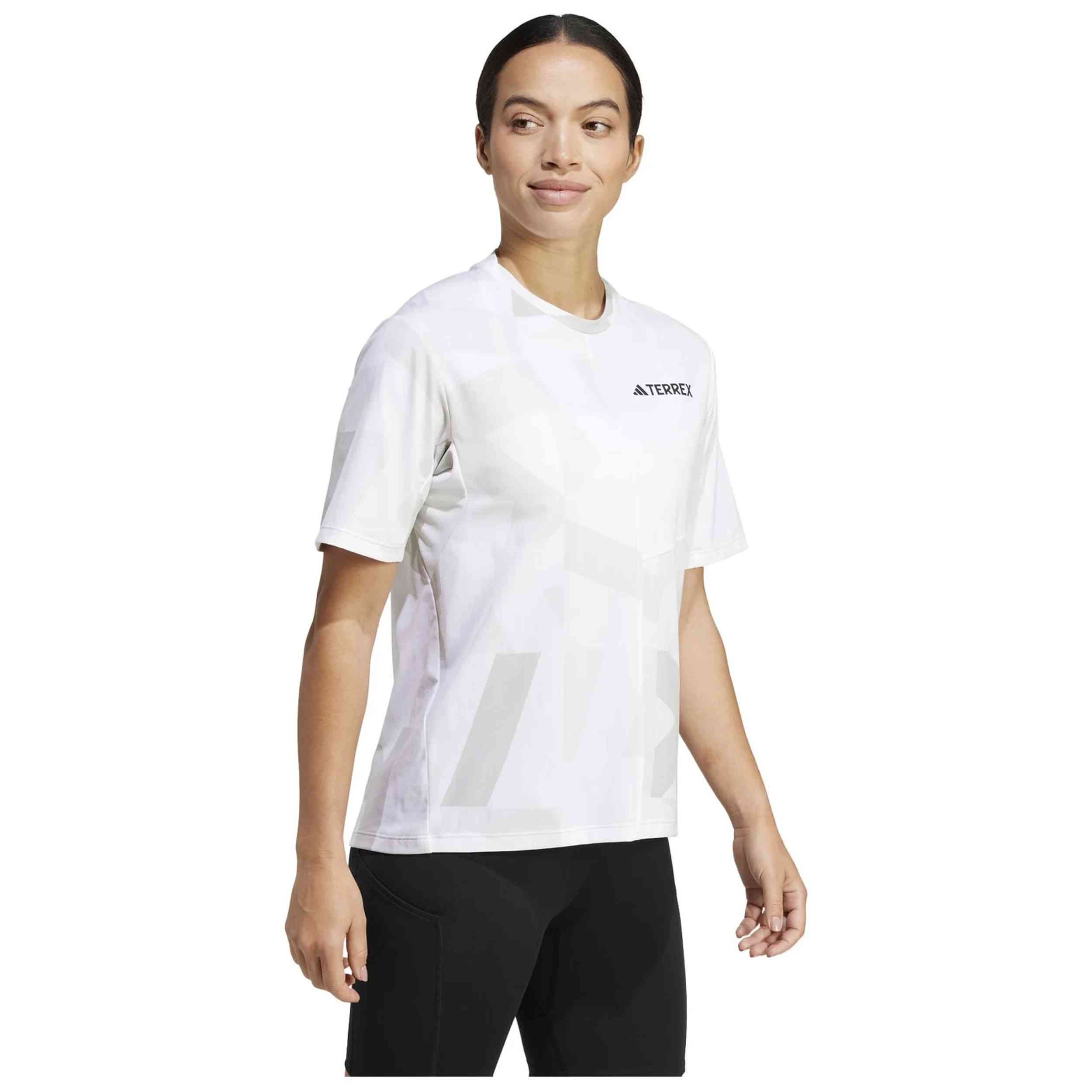 Camiseta De Manga Corta Adidas Terrex Dames Multi Aop