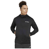 Chaqueta Adidas Forro Polar Con Capucha Adidas Terrex Xperior Climawarm Negro Puro
