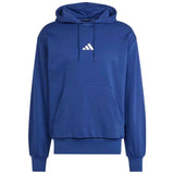 Sudadera Con Capucha Adidas Sudadera Con Capucha Adidas Essentials Feelcozy Fleece Azul Oscuro Blanco