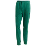 Pantalon De Chandal Adidas Essentials Feel Cozy French Terry "Collegiate Green / Black"