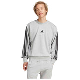 Sudadera Adidas Sudadera Adidas Essentials French Terry 3S Gris Negro Puro
