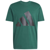 Camiseta De Manga Corta Adidas Essentials Big Logo "Cgreen/Black"
