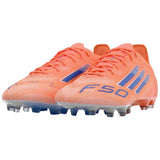 Botas De Futbol Adidas F50 Elite Ag "Beam Orange/Lucid Blue/Cloud White"