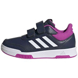 Zapatillas Adidas Tensaur Hook And Loop "Shadow Navy / Cloud White / Flash Pink"