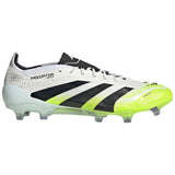 Botas De Futbol Adidas Predator Elite Fg "Cloud White / Core Black / Lucid Lemon"