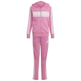 Chandal Completo Adidas Chándal Adidas Seasonal Essentials Tiberio French Terry 3 Rosa Blanco Junior
