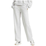 Pantalon Largo Adidas Essentials Small Logo "Light Grey Heather / White"