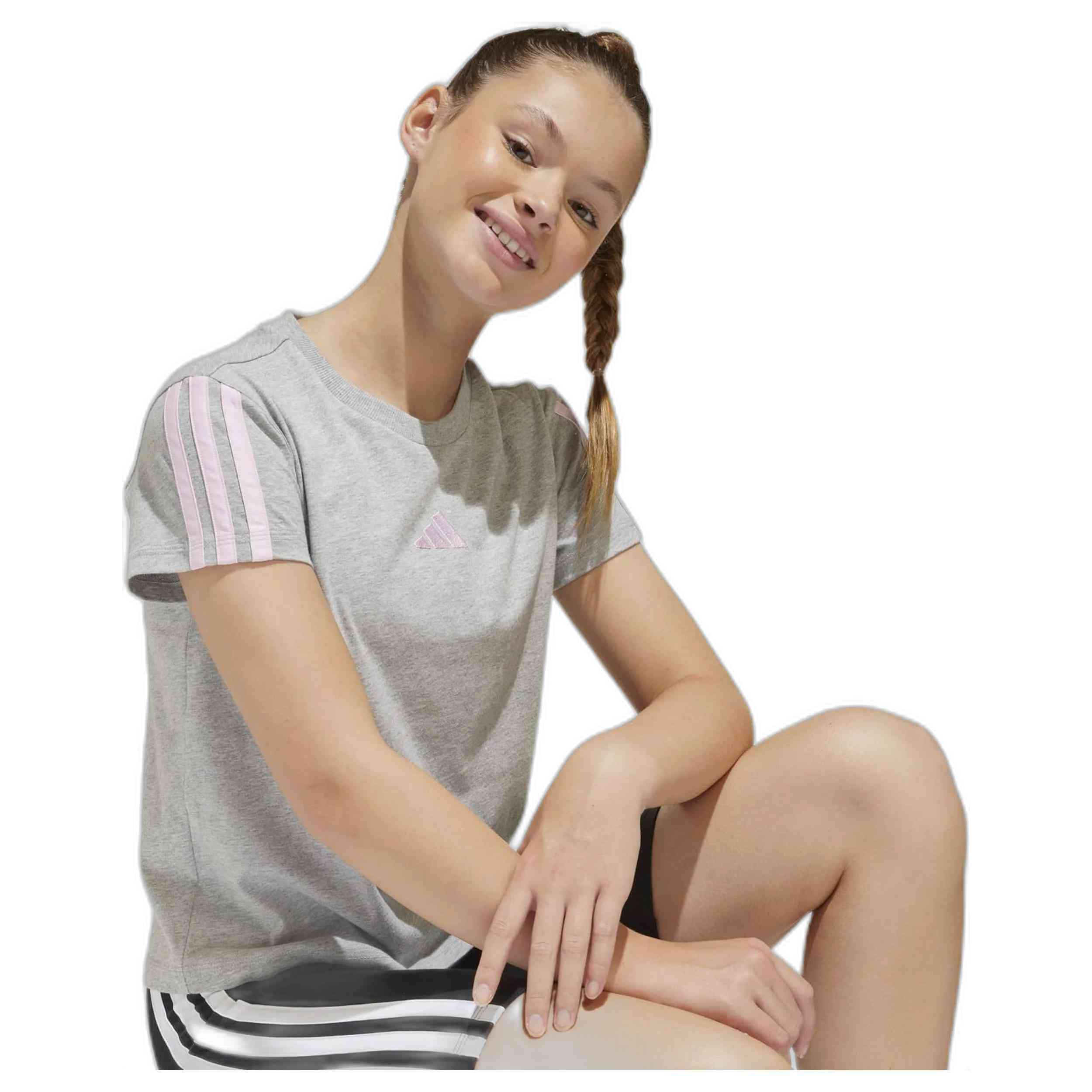 Camiseta De Manga Corta Adidas 3 Stripes 160
