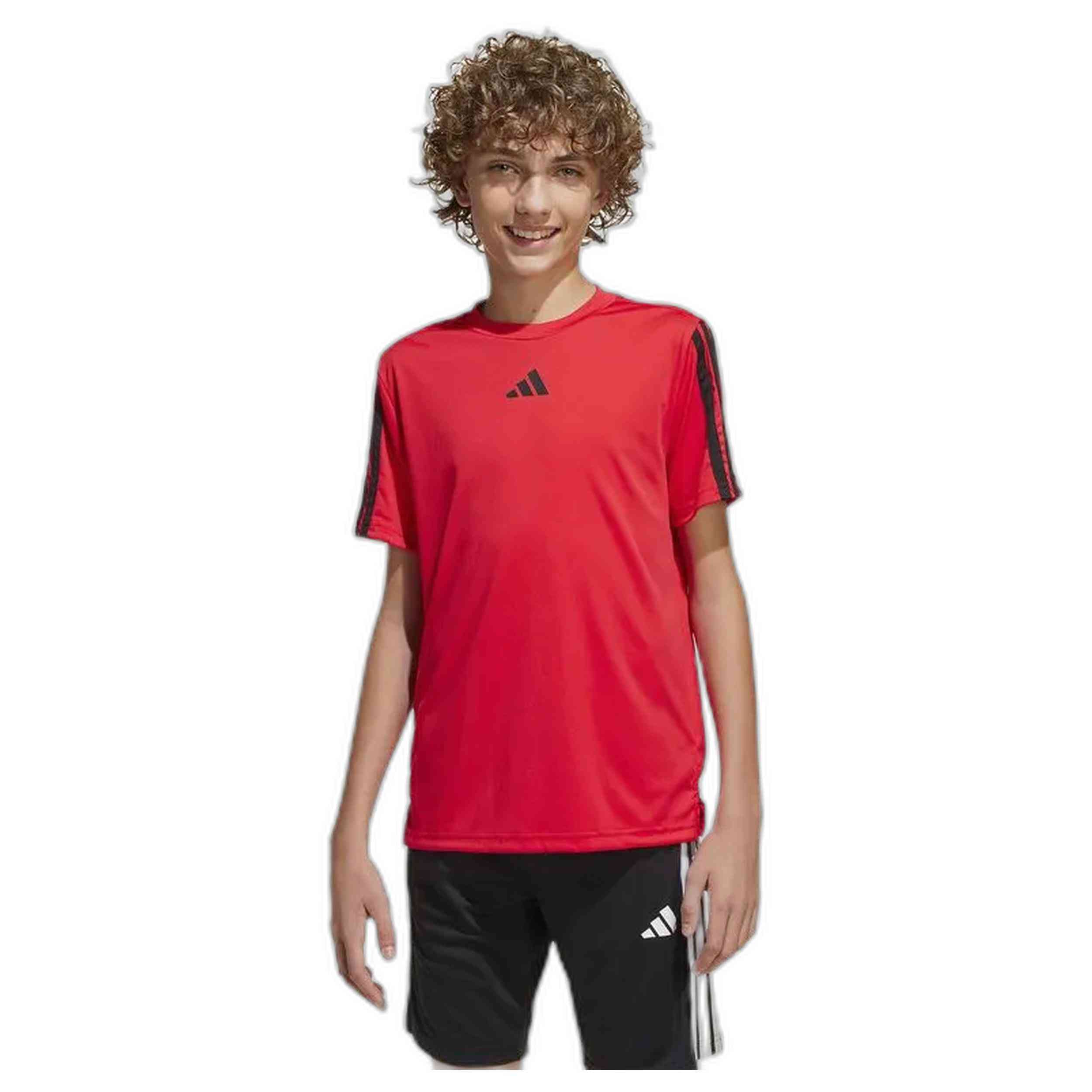 Camiseta De Manga Corta Adidas Essentials 3 Stripes