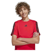 Camiseta De Manga Corta Adidas Essentials 3 Stripes