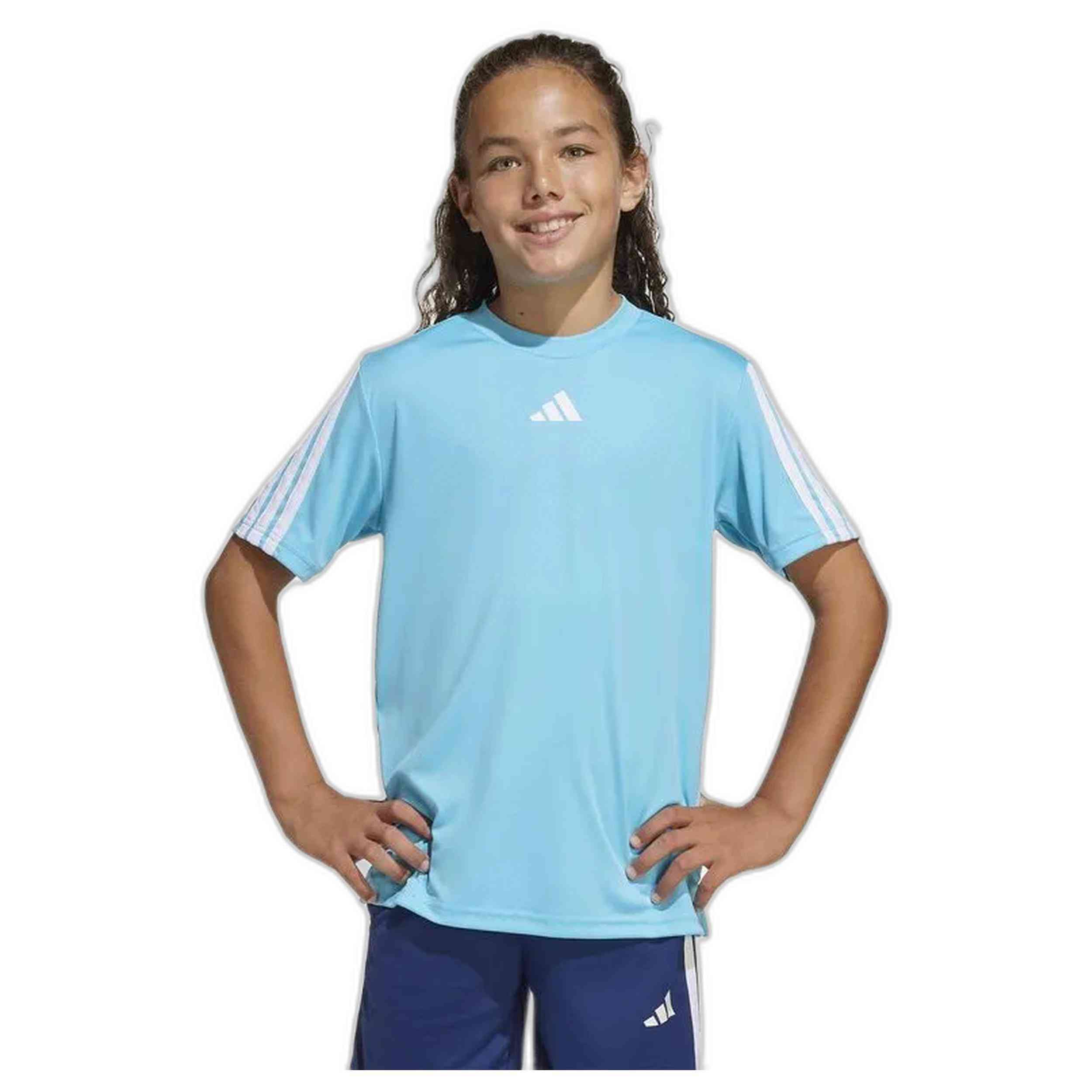 Camiseta De Manga Corta Adidas Essentials 3 Stripes