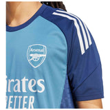 Camiseta De Futbol Adidas Arsenal Tiro 25 Competition Training Jersey "Blanch Blue / Night Indigo"
