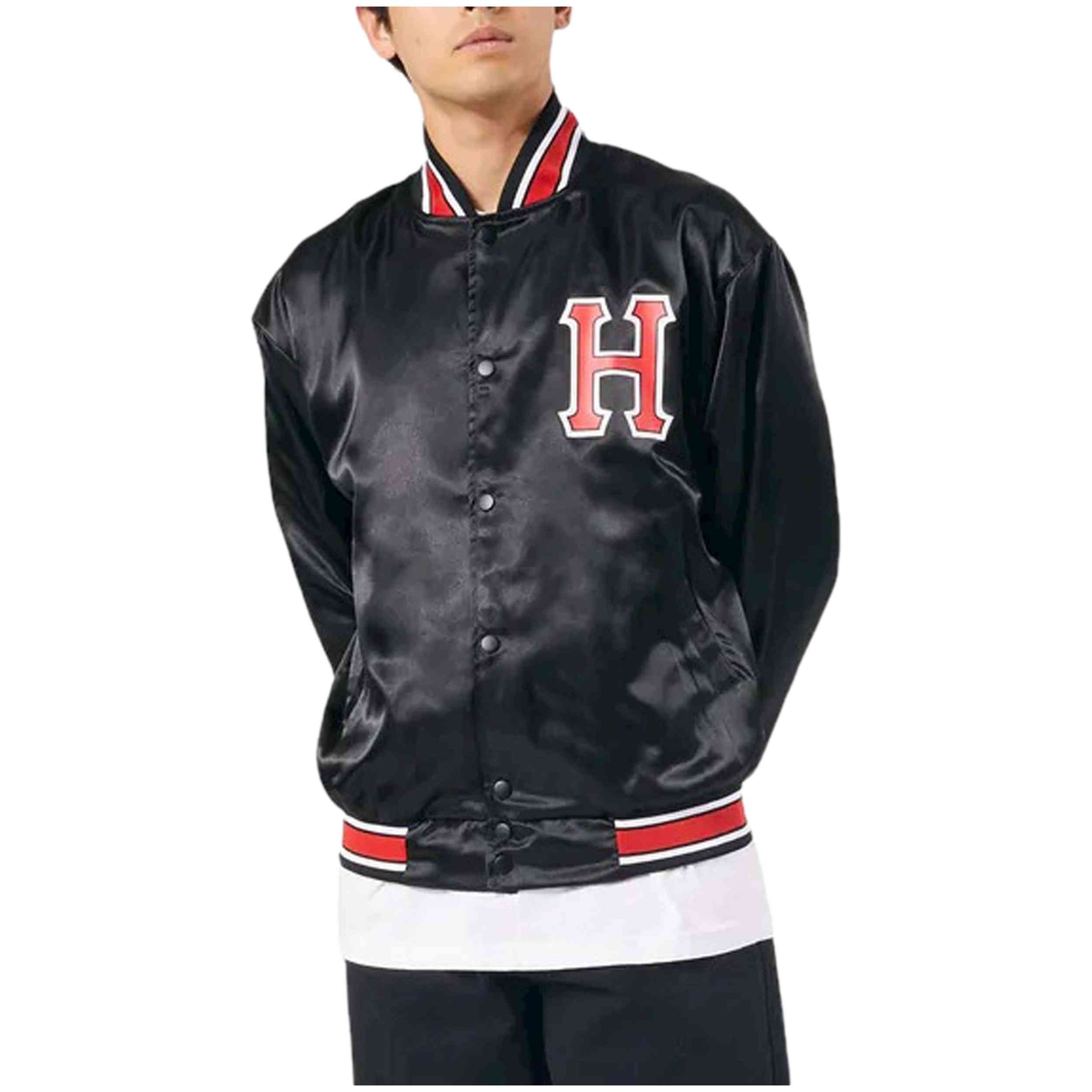 Chaqueta Huf Crackerjack Satin Baseball Jacket