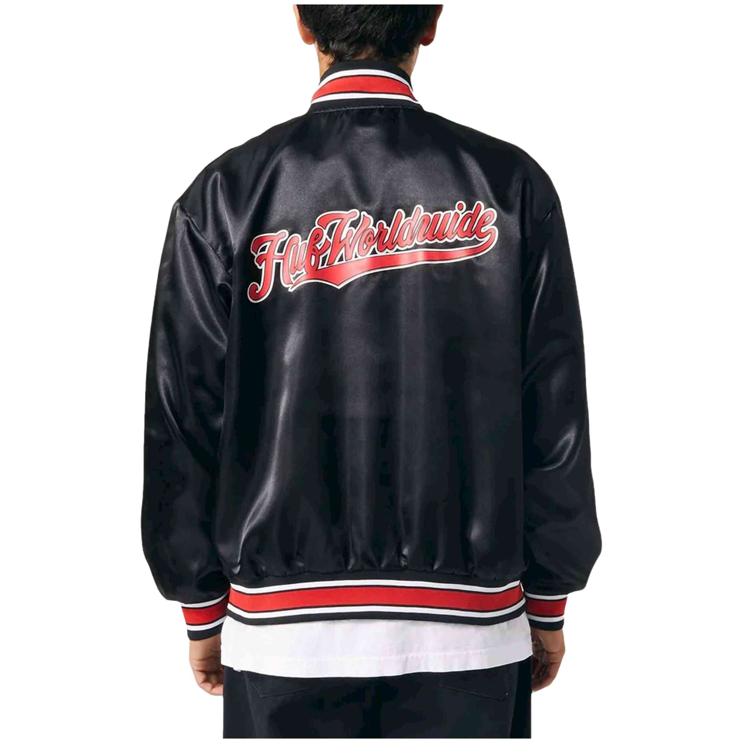 Chaqueta Huf Crackerjack Satin Baseball Jacket