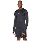 Camiseta De Manga Larga Adidas Techfit Cold.Rdy "Black"