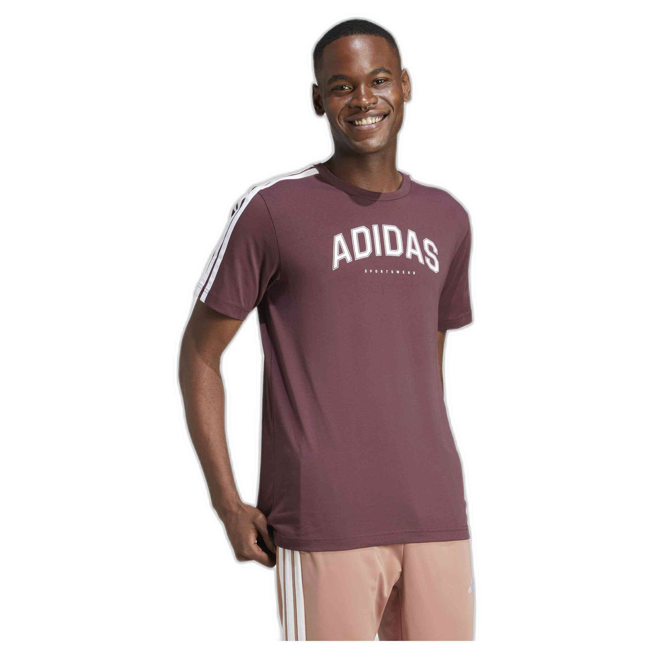 Camiseta De Manga Corta Adidas C Colleg