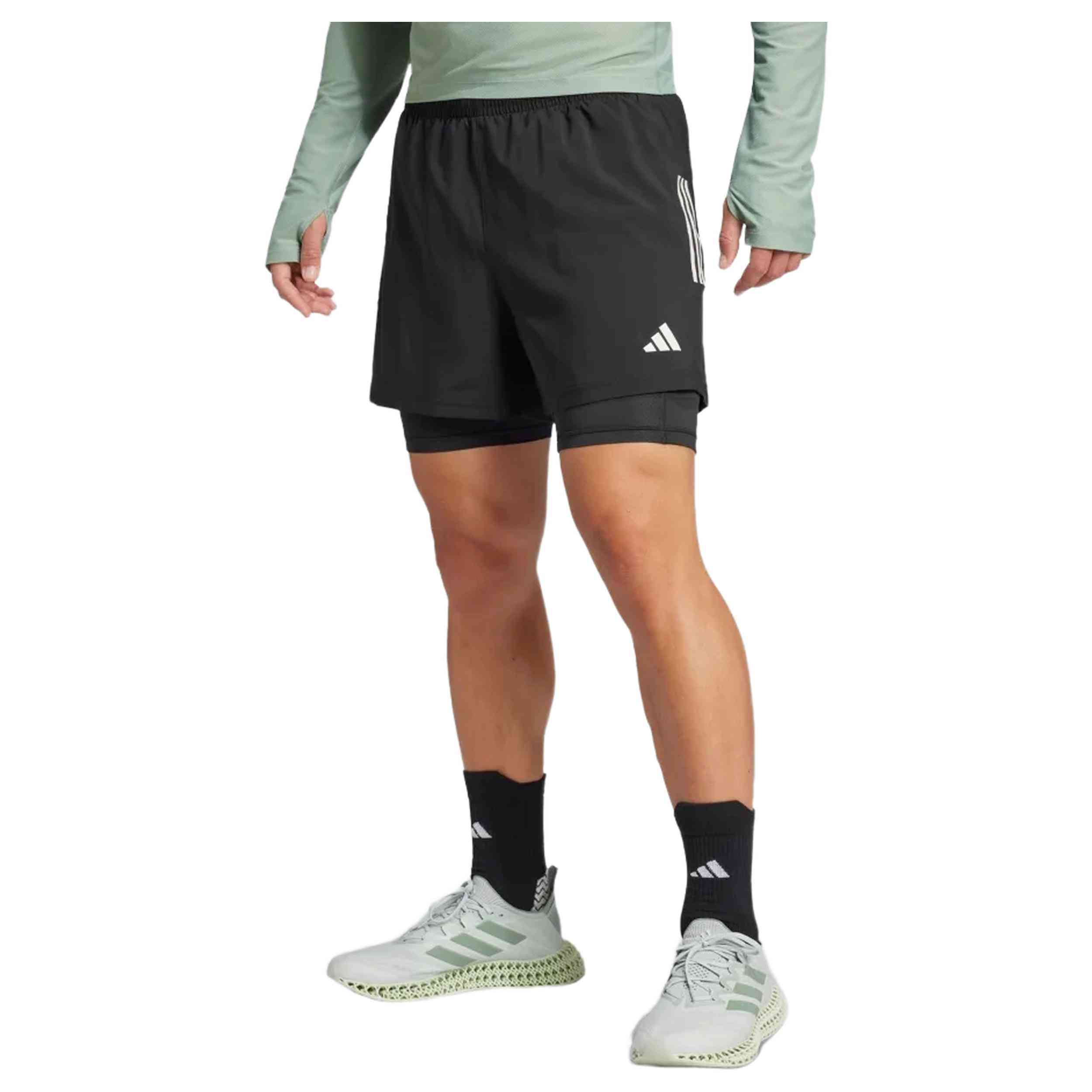 Pantalon Corto Adidas Own The Run 2-In-1