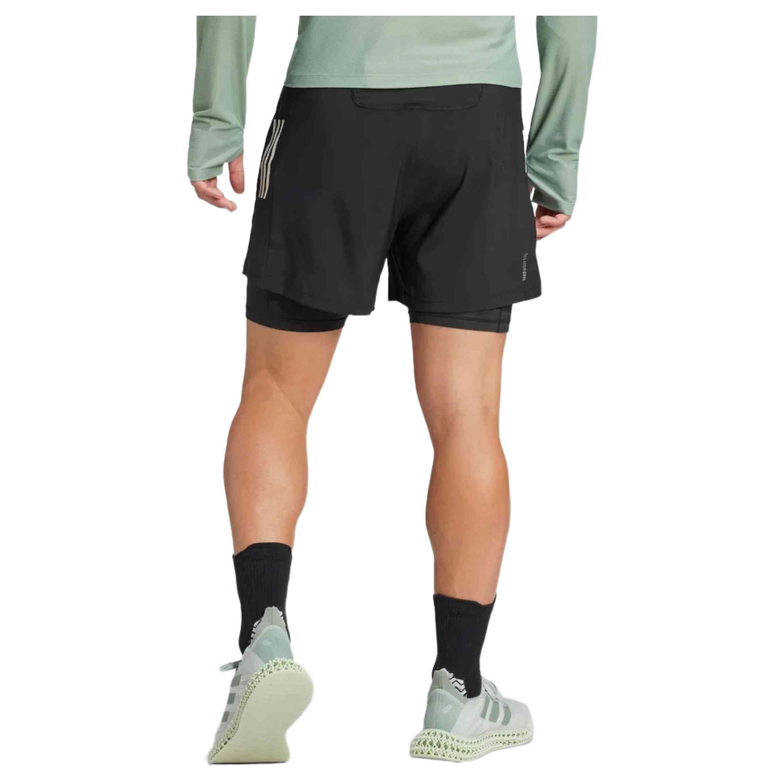 Pantalon Corto Adidas Own The Run 2-In-1