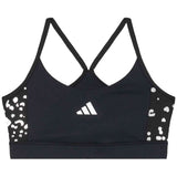Sujetador Adidas Essentials Glam Print "Black/Silvmt"