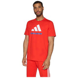 Camiseta De Manga Corta Adidas Fc Bayern Seasonal Graphic "Red / White"