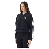 Sudadera Con Capucha Adidas 3 Stripes French Terry Qz