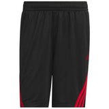 Pantalon Corto Adidas Legends 3-Stripes "Black / Team Power Red 2"