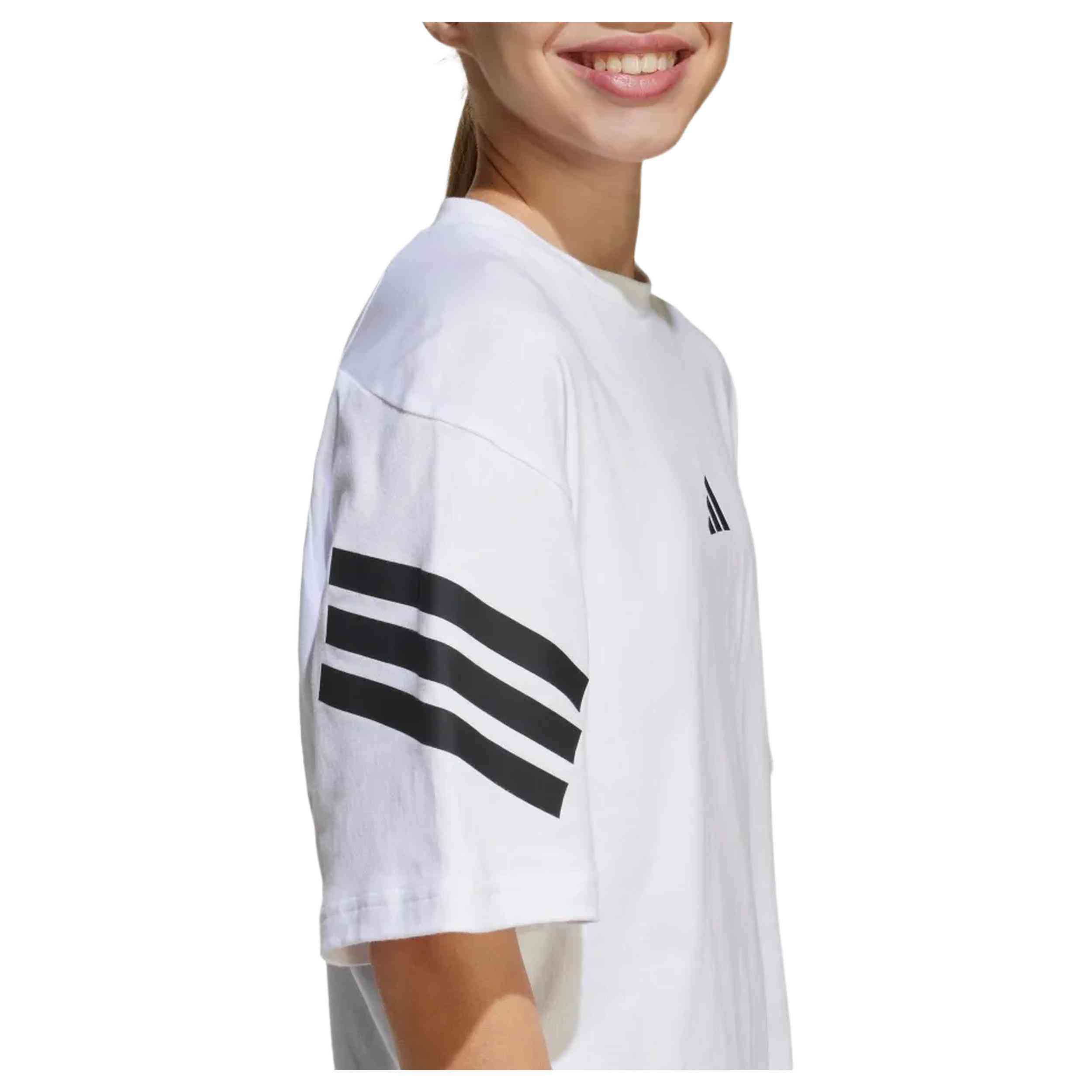 Camiseta De Manga Corta Adidas Future Icons 3 Stripes