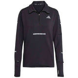 Chaqueta Adidas Sudadera Adidas Adi365 Climawarm+ Half-Zip Negro Puro Mujer