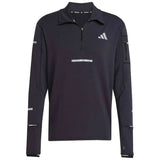 Sudadera Adidas Camiseta Adidas Adi365 Running Climawarm+ Half-Zip Manga Larga Negro Puro