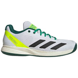 Zapatillas Adidas Courtflash Pickleball "Cloud White / Core Black / Collegiate Green"