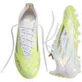 Botas De Futbol Adidas F50 Sparkfusion Elite "Ftwr White/Iron Met/Hi-Res Yellow"
