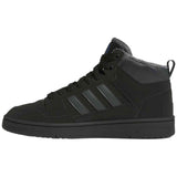 Zapatillas Adidas Rapid Court Mid Winterized "Core Black / Grey Six / Bright Royal"