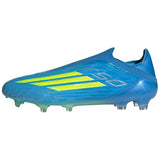 Botas De Futbol Adidas F50 Elite Laceless Fg "Lucid Ray Blue / Team Solar Yellow 2 / Lucid Aquamarine"