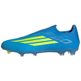 Botas De Futbol Adidas F50 League Laceless Fg "Azul/Amarillo"