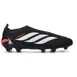 Botas De Futbol Adidas Predator League Laceless Fg "Core Black / Cloud White / Lucid Red"