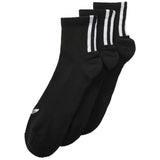 Calcetines Adidas 3 Back Stripes Quarter 3 Pairs